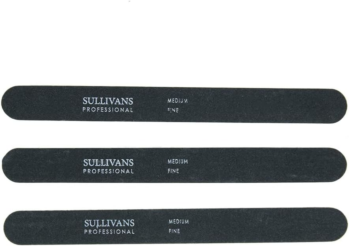 Sullivans Medium/Fine Emery Boards Nail File 6-Packs, 102 Mm Length image number 1