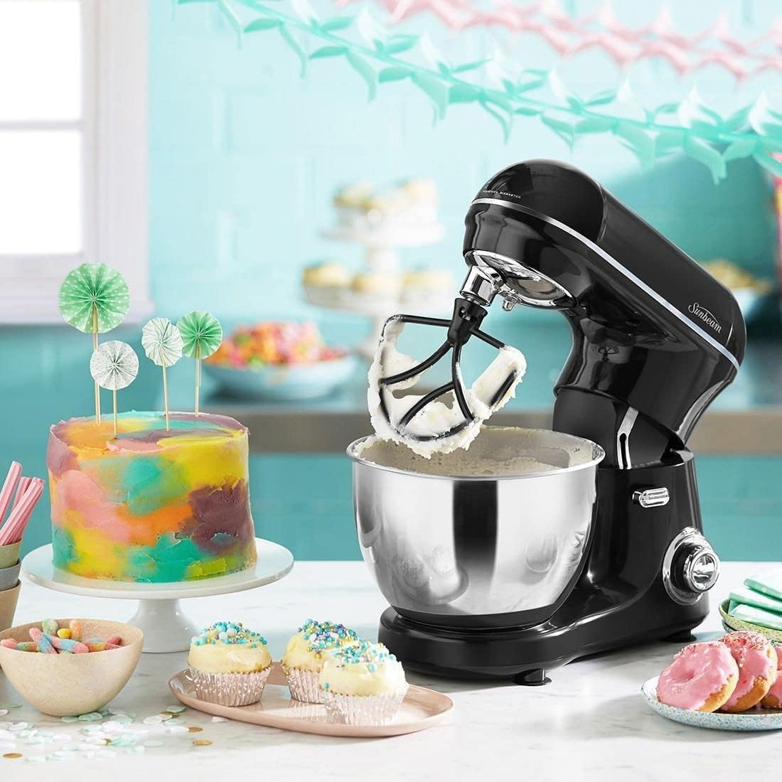 Sunbeam Planetary Mixmaster the Tasty One Black