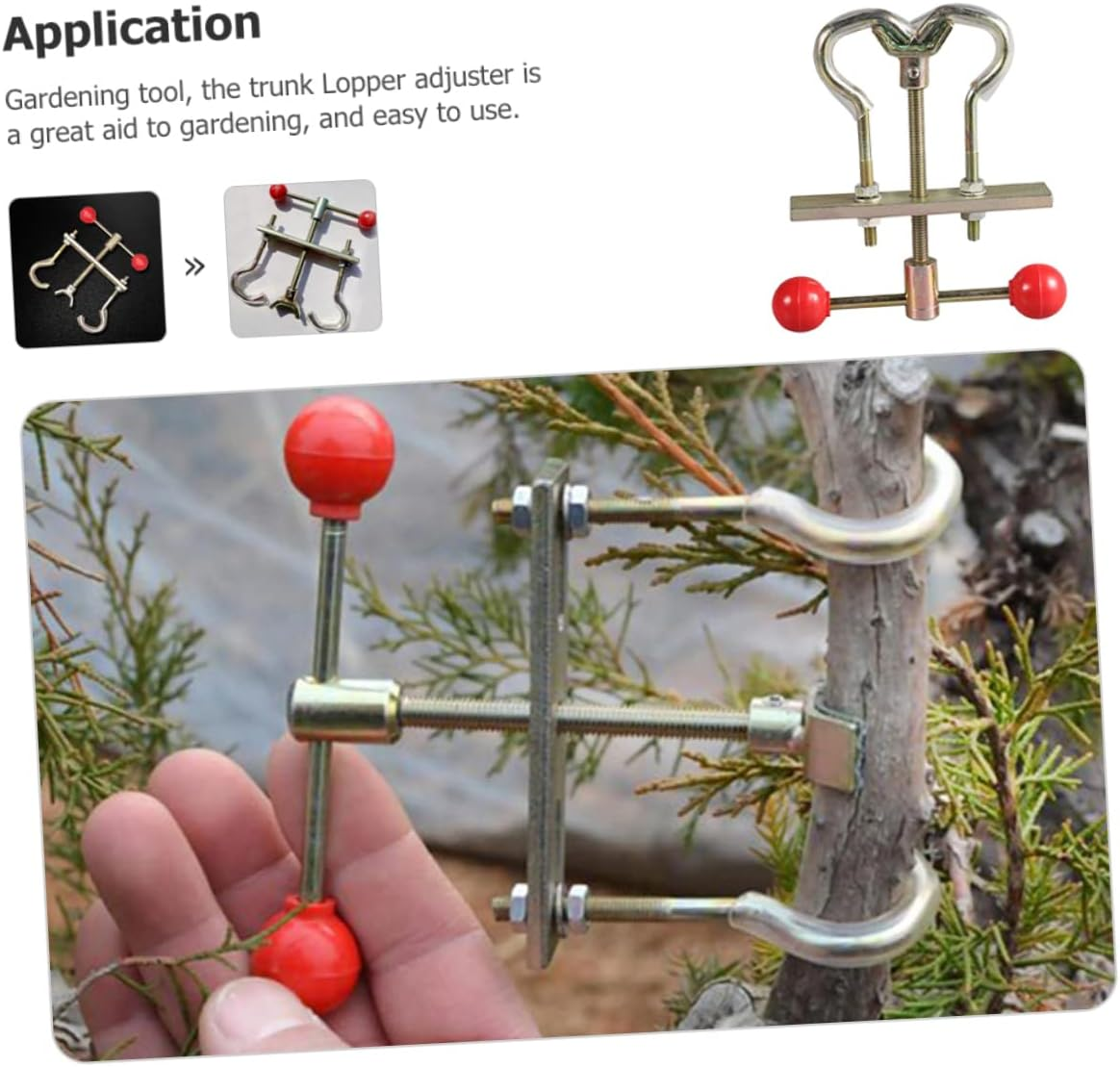 Bonsai Branch Bender and Pruner Outdoor Garden Styling Tool for Plant Modeling with Branch Shaper &ndash; Adjustable Handheld Accessory image number 4