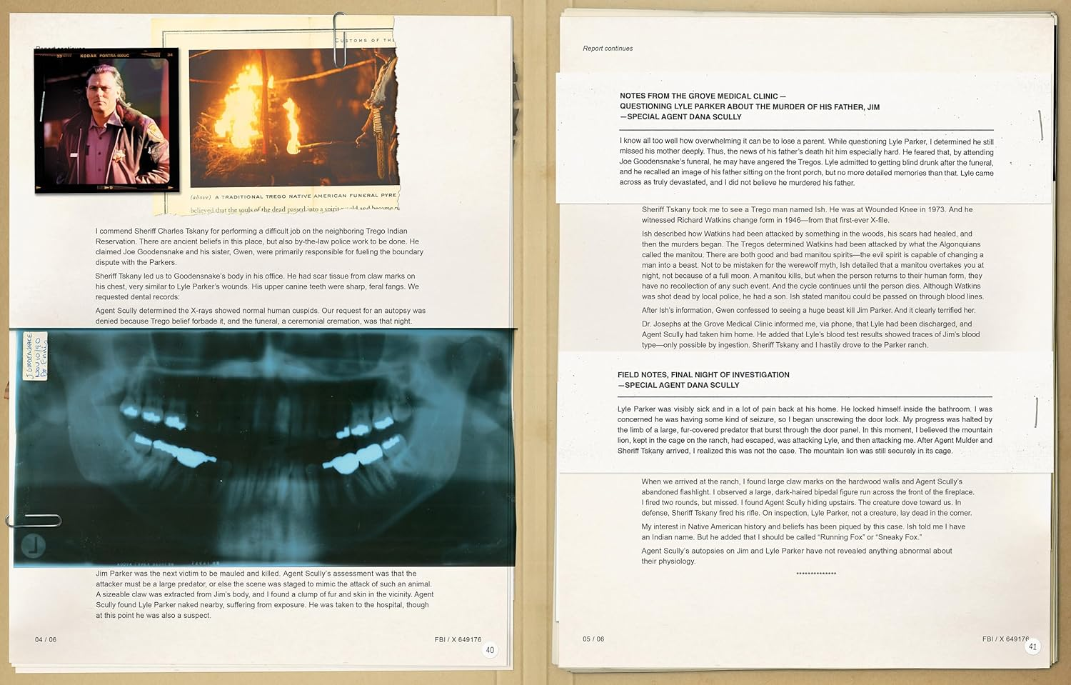 The X-Files: the Official Archives:Cryptids, Biological Anomalies, and Parapsychic Phenomena