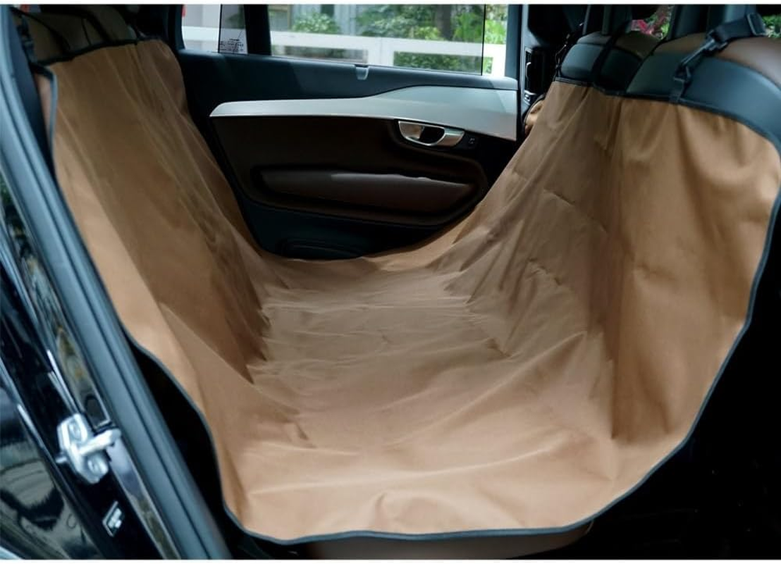 Dog Car Seat Cover Dog Carriers Rear Back Pet Dog Car Seat Cover Mats Hammock Protector Travel Accessories Trunk Mat Dog Hammock(Color:Red)