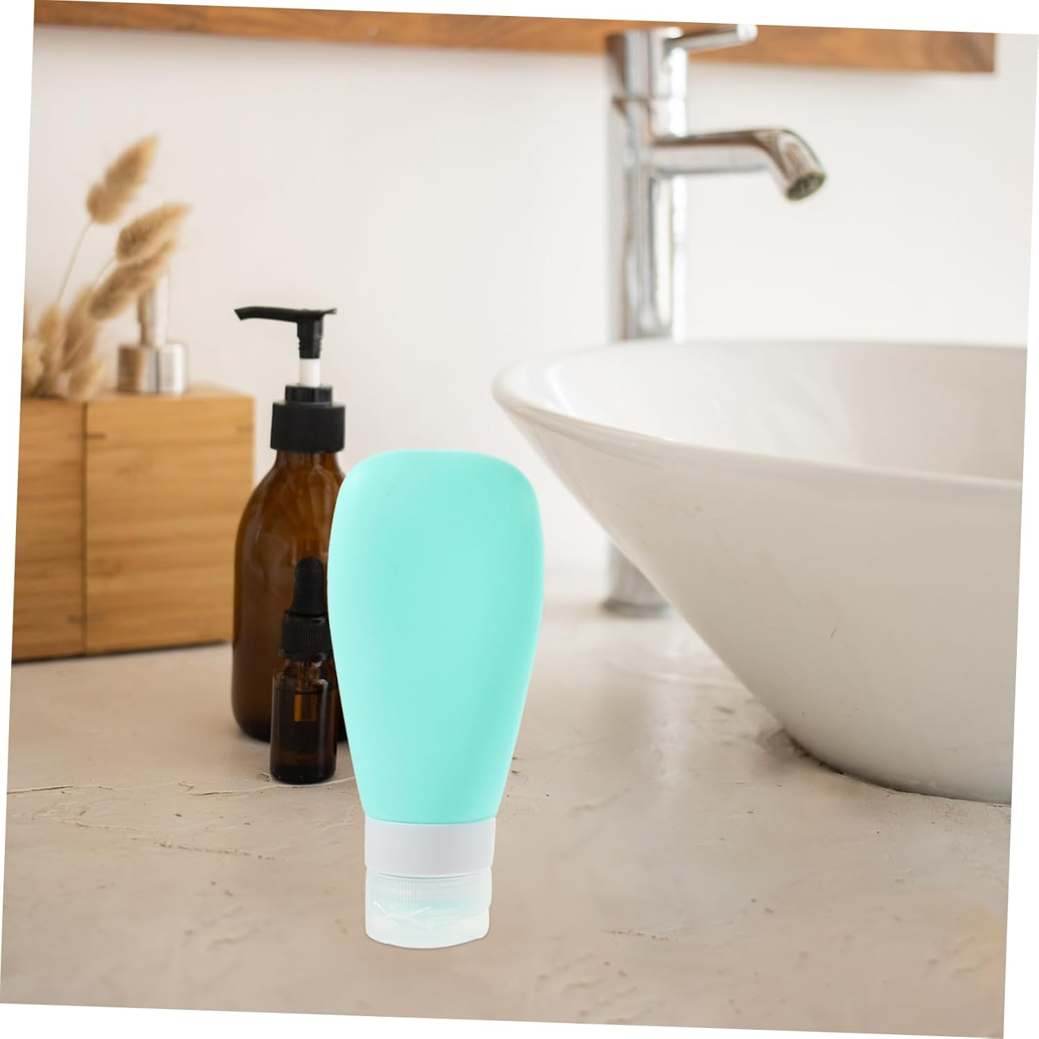 Portable Travel Bottles,Travel Size Bottles Leak Proof Travel Containers for Toiletries, BPA Free Refillable Travel Accessories for Shampoo Body Wash Liquids image number 5