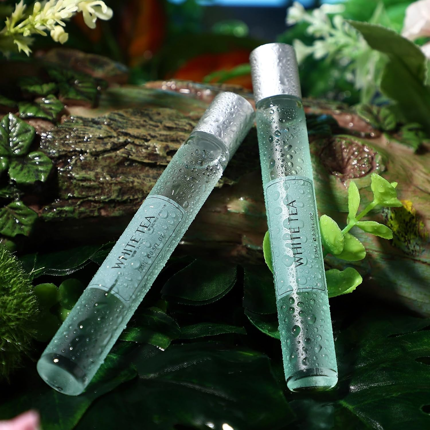 OSALADI White Tea Scented Roll-On Perfume 2Pcs for Women and Men, Daily Fragrance Body Perfume with Deodorant, Light Romantic Aroma Suitable for Students and Everyday Use image number 5