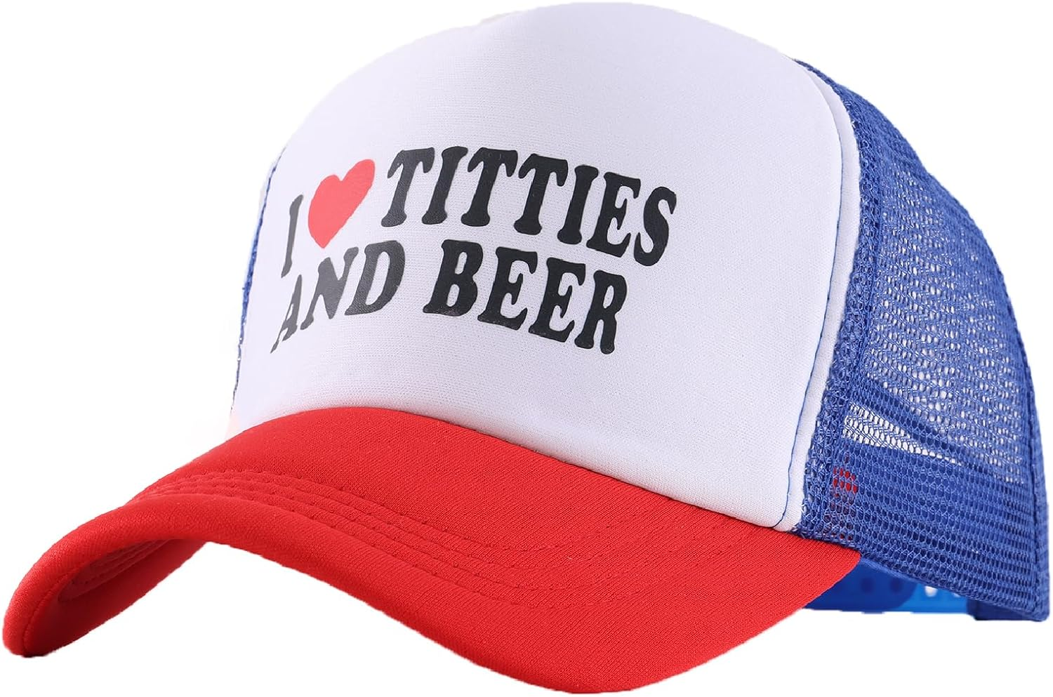 Lightbird Funny Trucker Hat image number 1