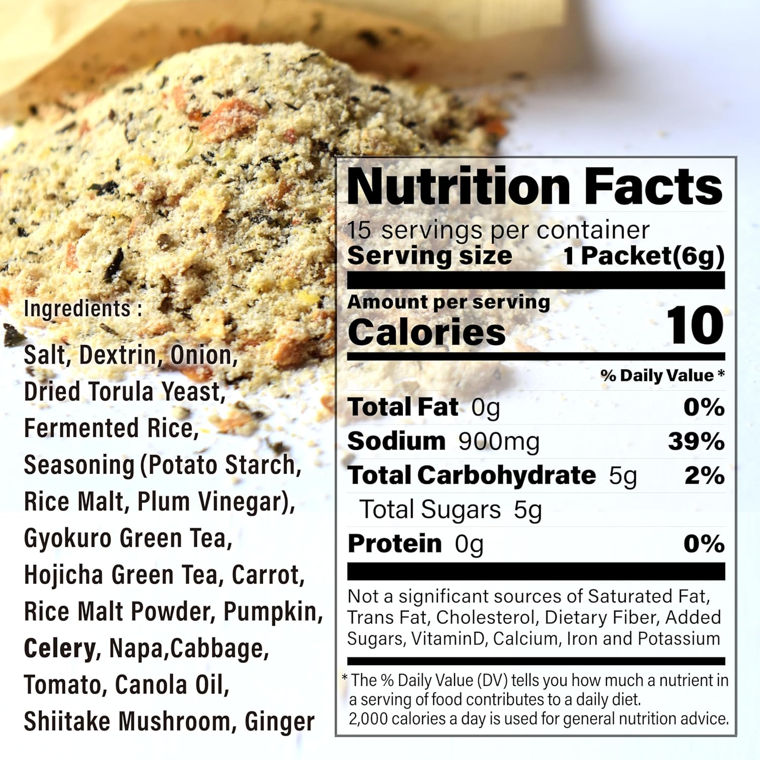 YAMASAN KYOTO UJI Japanese Umami Vegan Dashi Stock, Healthy Veggie Dashi Packet, Quick and Easy to Use, for Ramen and Miso Soup, Vegan Soup, Gluten and Allergen Free, Sugar Free, No-Msg, 6G&times;15Packets image number 5