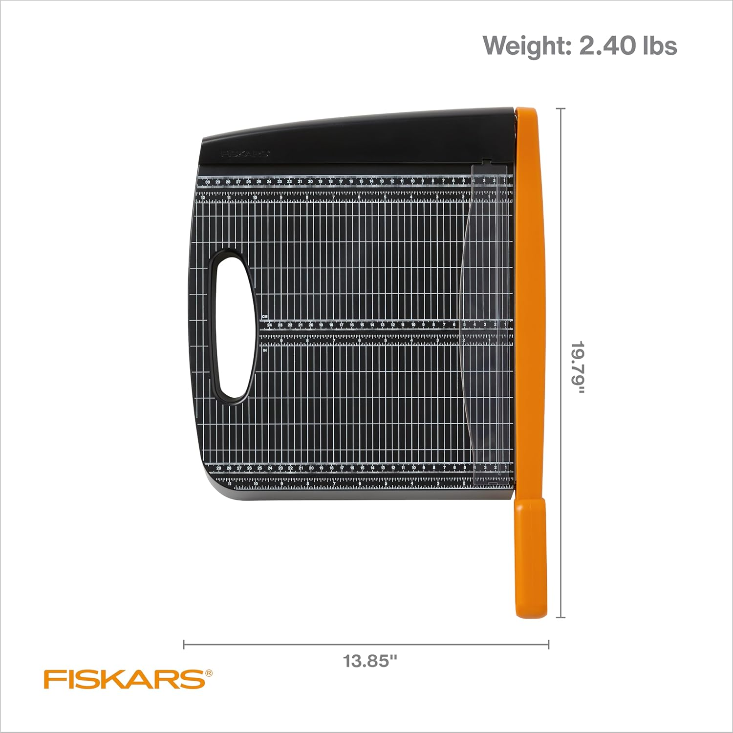 Fiskars Recycled 12-Inch Bypass Trimmer (01-005452), Black image number 1