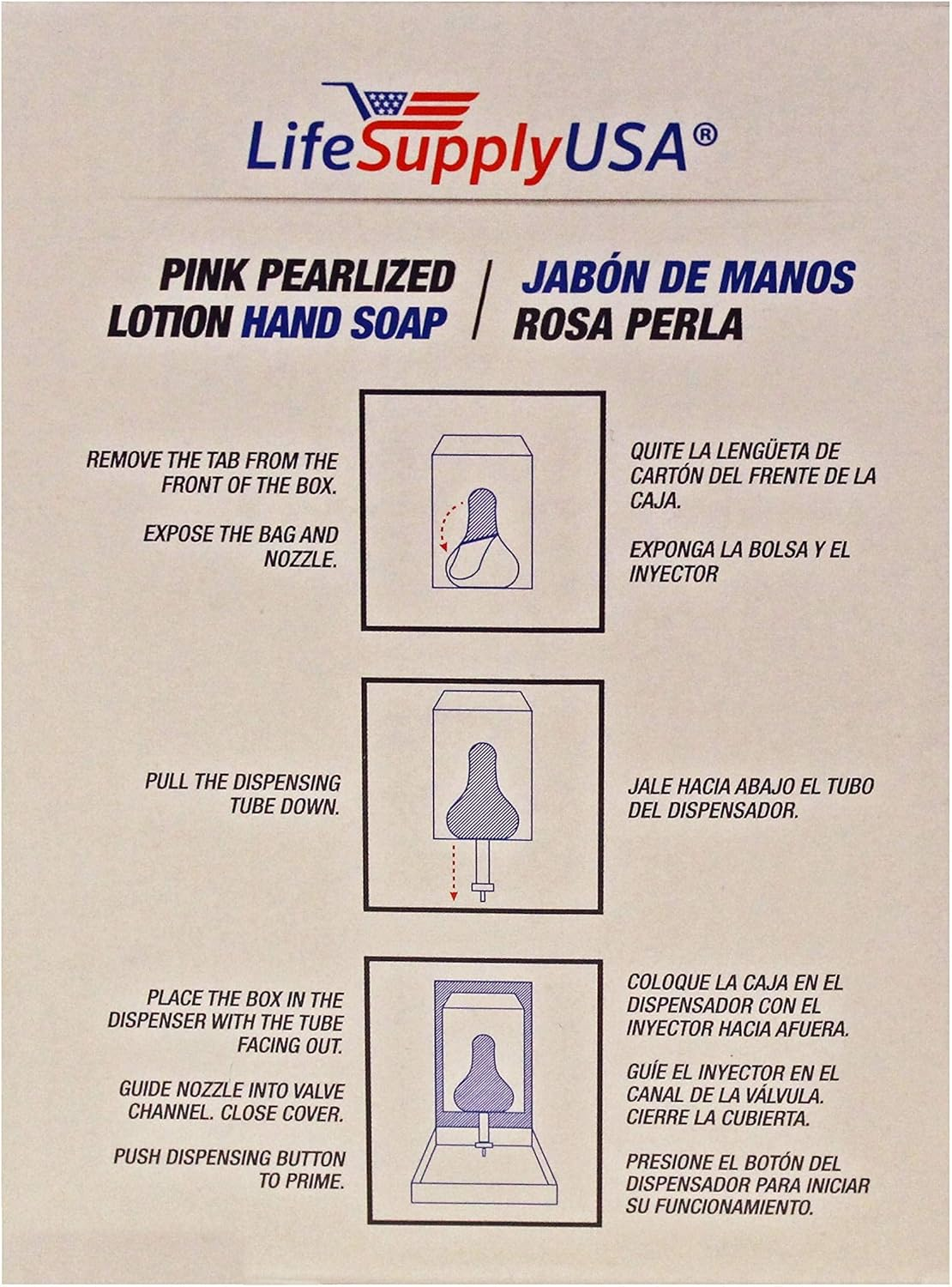 Case of 12 Pink Pearlized Liquid Lotion Hand Wash Soap 800-Ml Dispenser Refill Pouch Bags image number 2