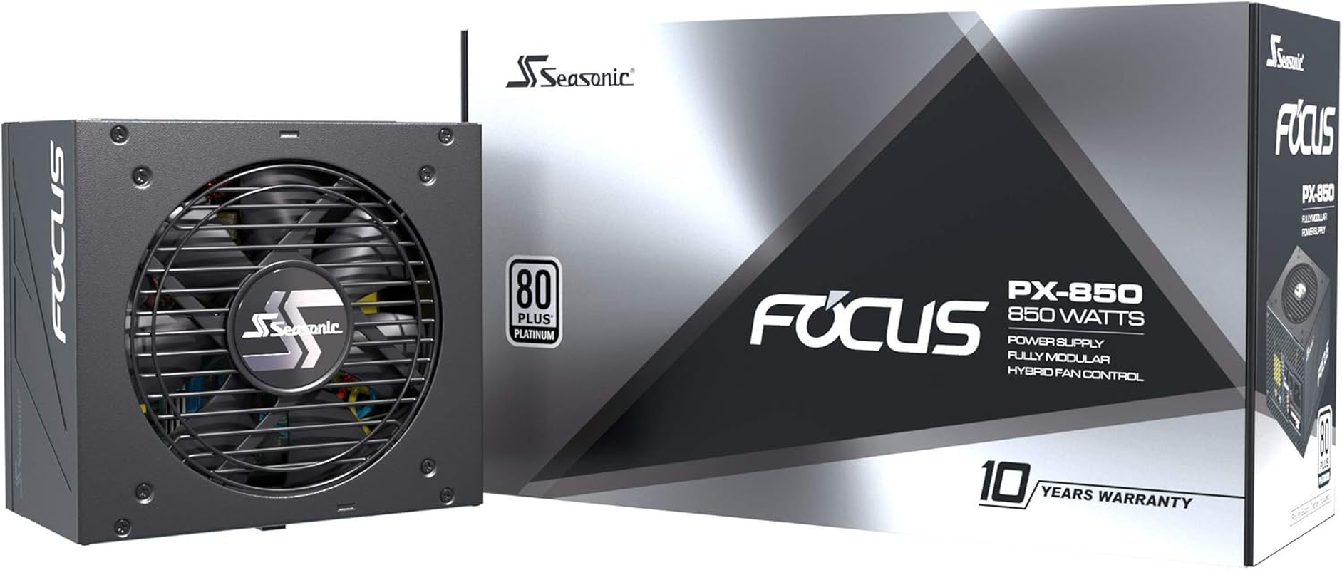 Seasonic 850W Focus PX-850 Platinum PSU (SSR-850PX) (Oneseasonic) image number 4