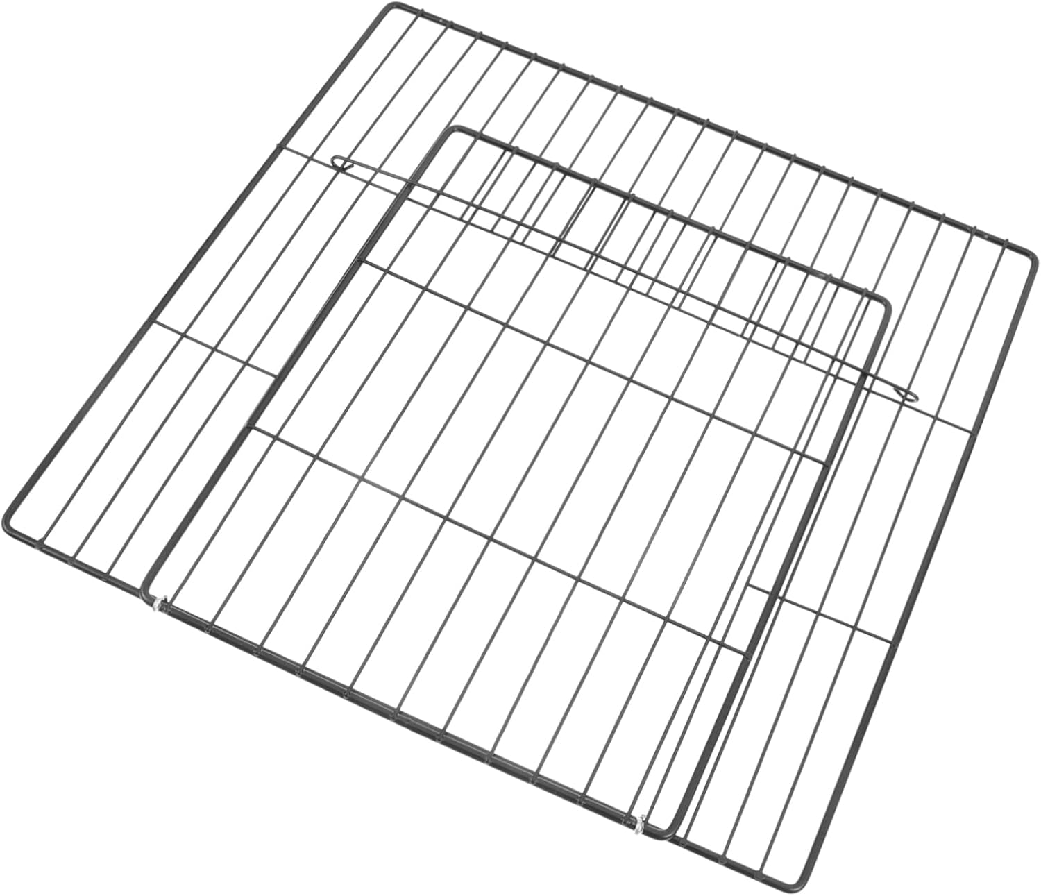 Kisangel DIY Cat Cage Door Wire Mesh Pet Fence Panel for Rabbit Dog Kennel Easy Assembly Pet Accessories image number 5