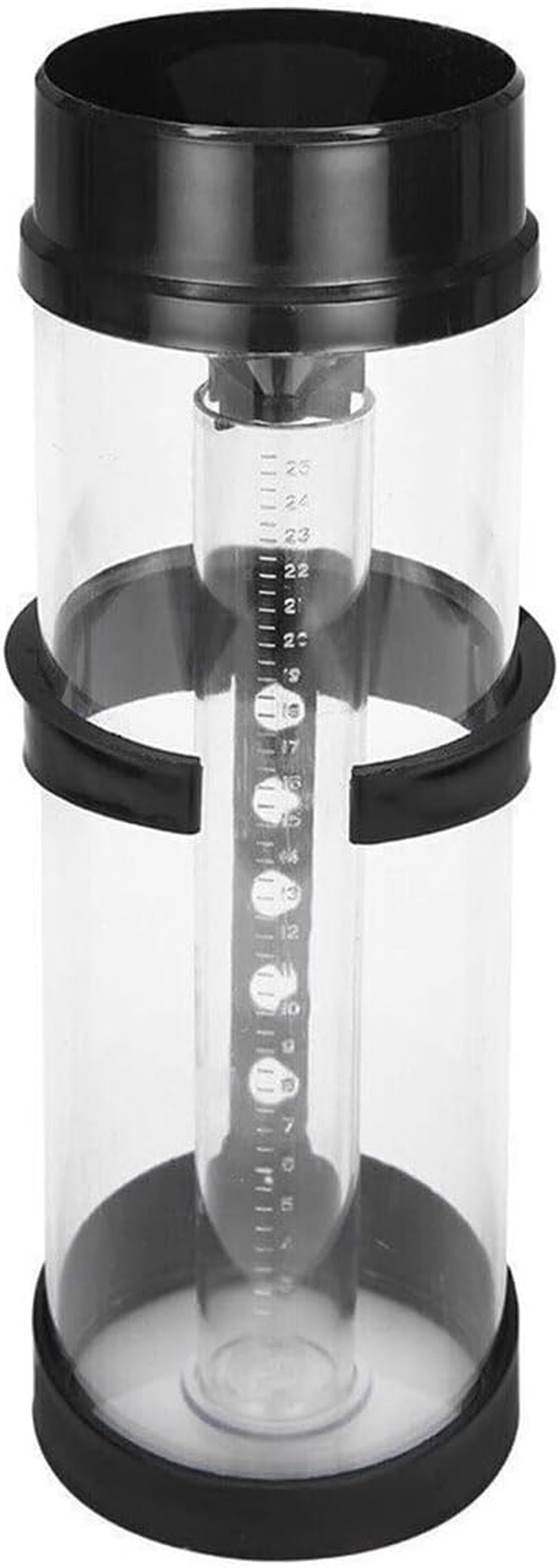 AIMALL Outdoor Rain Gauge Automatic Measuring Collector for Weather Monitoring &ndash; 10-Inch Capacity with Clear Graduations image number 1