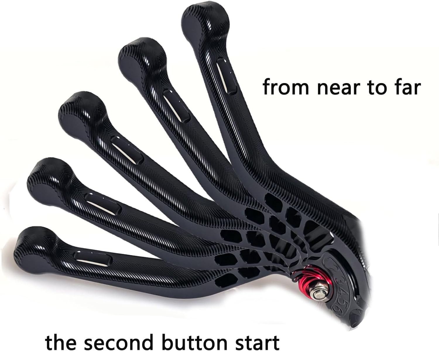 For XSR 900 700 ABS 2016-2021 Brake Clutch Levers 3D Handle Black image number 3
