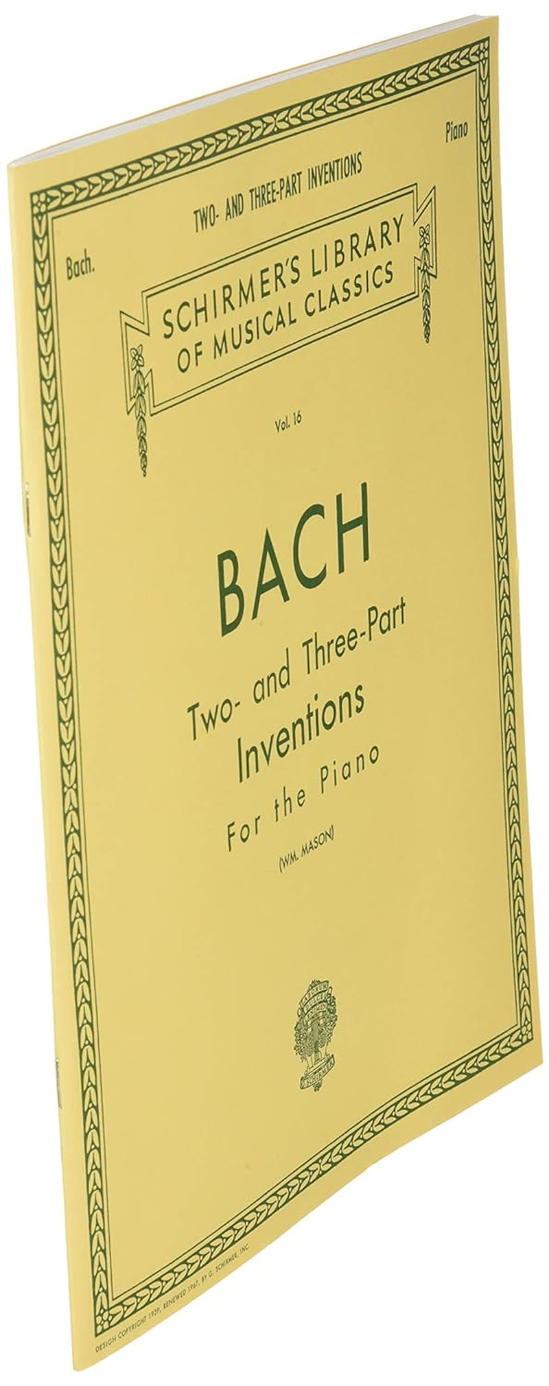 30 Two- and Three-Part Inventions: Piano Solo (Schirmer'S Library of Musical Classics) image number 3