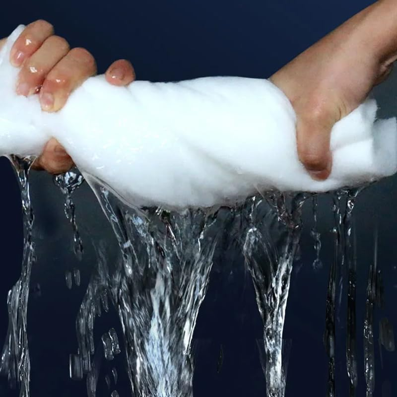 Aquarium Filter Sponge Pad Aquarium Filter Media Biochemical Filter Cotton Foam Thicken Sponge Roll, Fish Tank Filter Pad Cut to Fit Most Fish Tank Water Cleaning Supplies image number 3