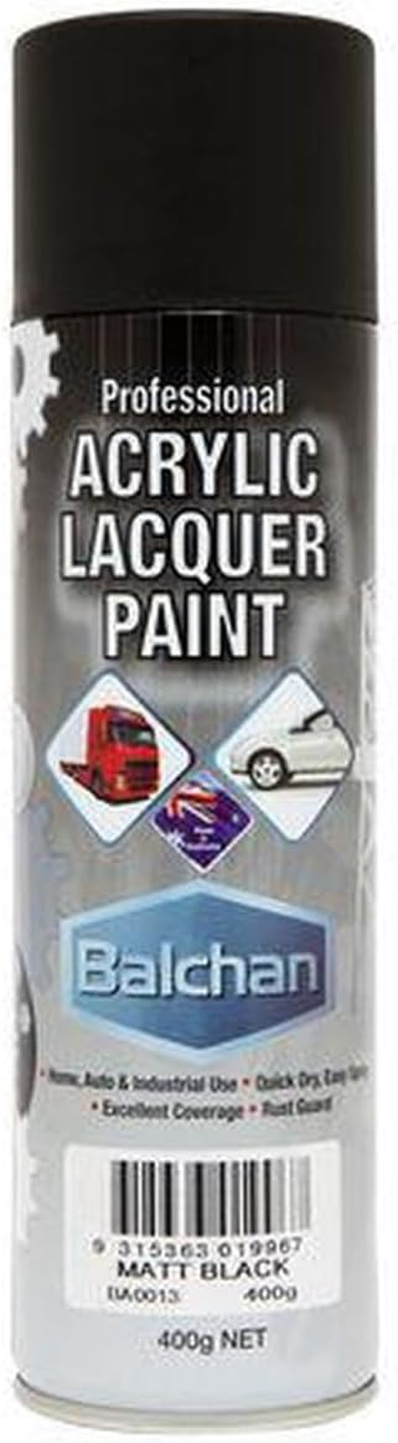 Automotive GMH Paint, Black, 1 Litre image number 1
