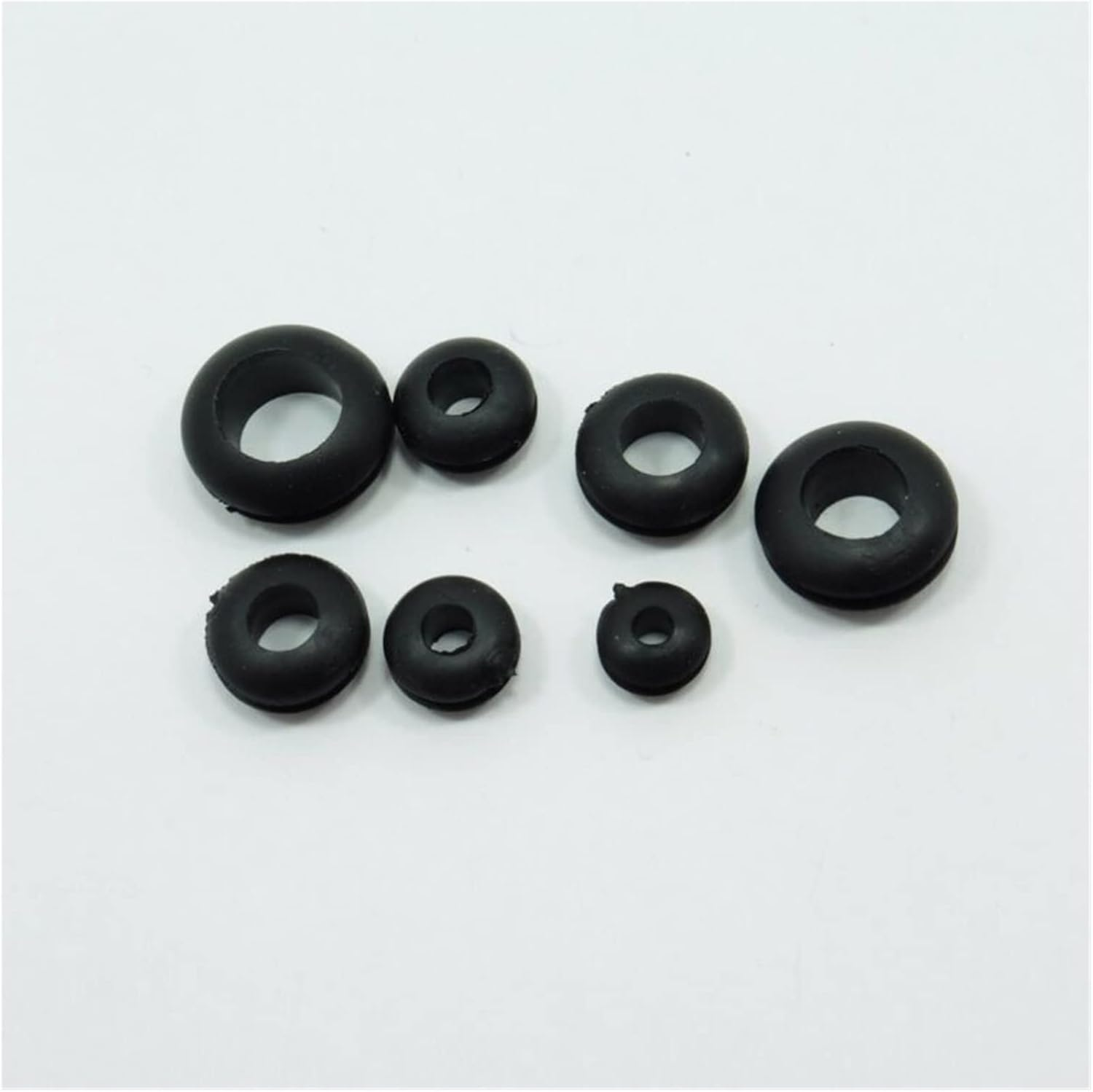 Thua Store Double Sided Rubber Seal Ring Oil Sealing Grommet Gasket for Protects Wire Cable Hole Protection Ring Shim Washer Hardware. (Color : M10, Outer Diameter : 50 Pcs) image number 4