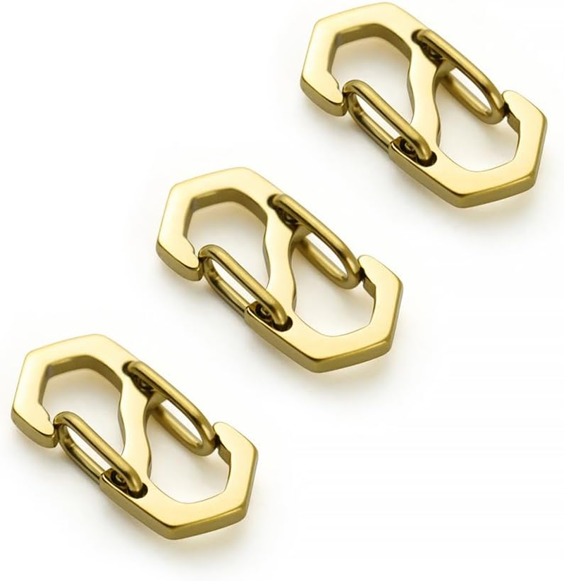 3Pcs Pinch Bails for Pendants Clasp Connectors Bails for Jewelry Necklace Clip Pendant Clasps (0.63In, Black)