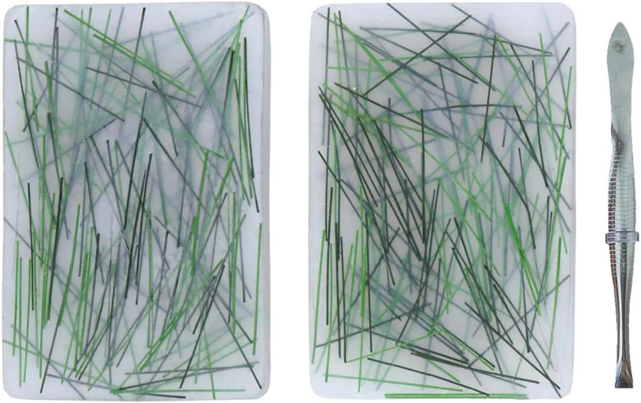 2 Pack Skin Picking Fidget Toys Silicone Picking Pad for Trichotillomania Hair Pulling Fidget Picking Anxiety ADHD Dermatillomania Fidget Toys image number 3