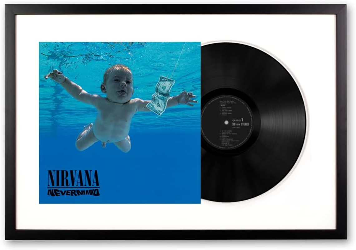 Vinyl Art Nirvana Nevermind Memorabilia Framed image number 4