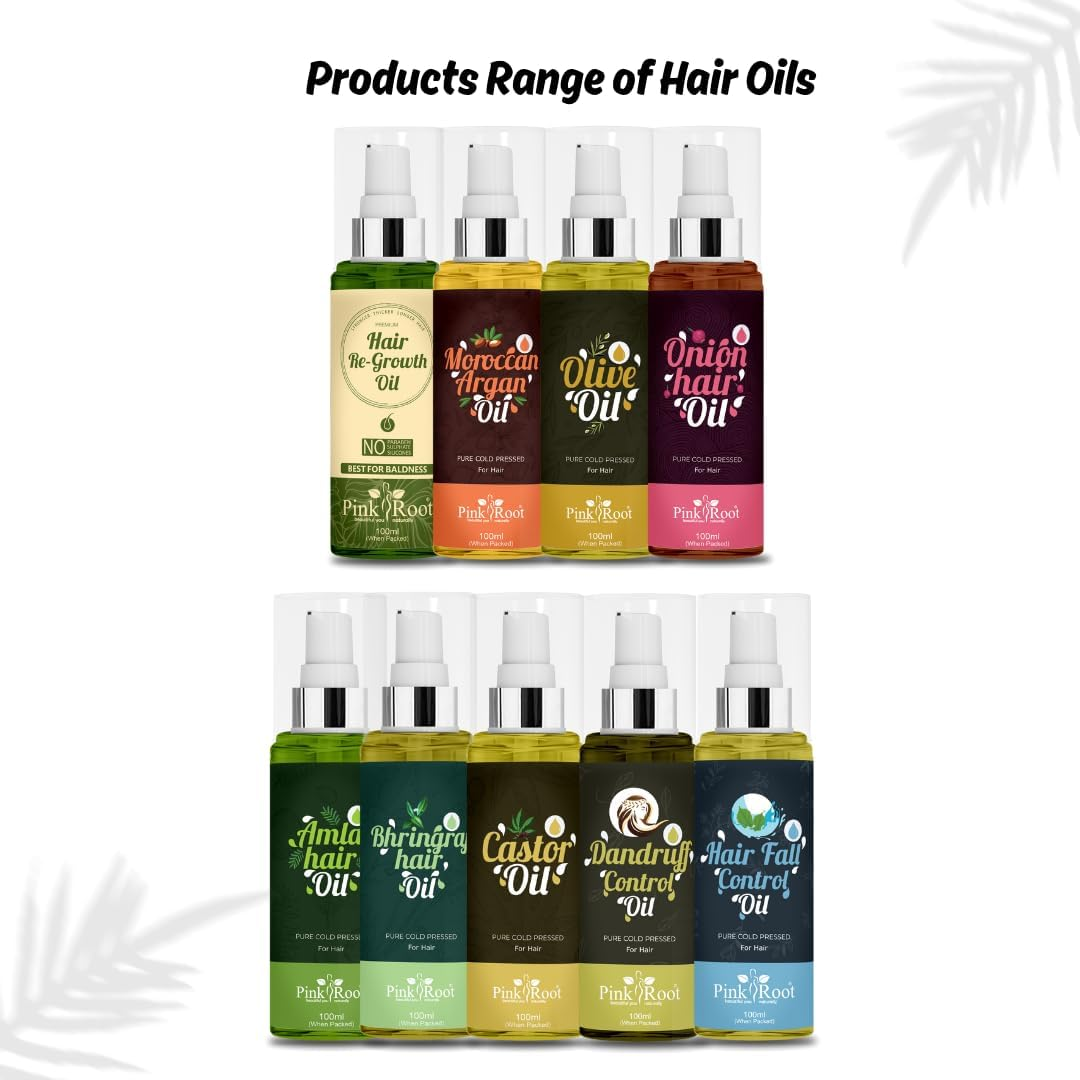 Pink Root Moroccan Argan Oil 100Ml image number 3