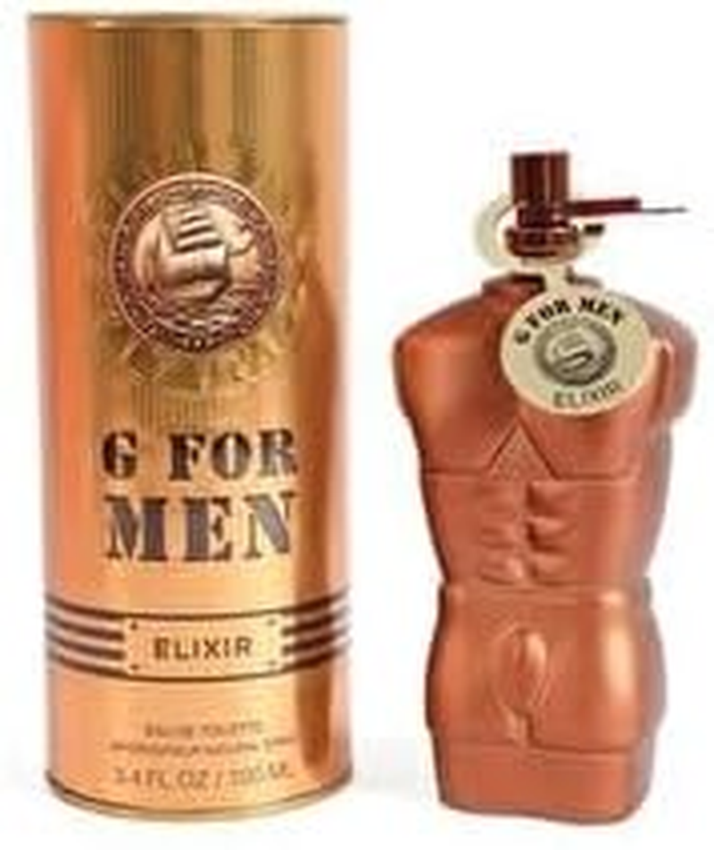 Mirage Diamond Collection G Elixir Eau De Toilette Spray for Men, 100 Ml