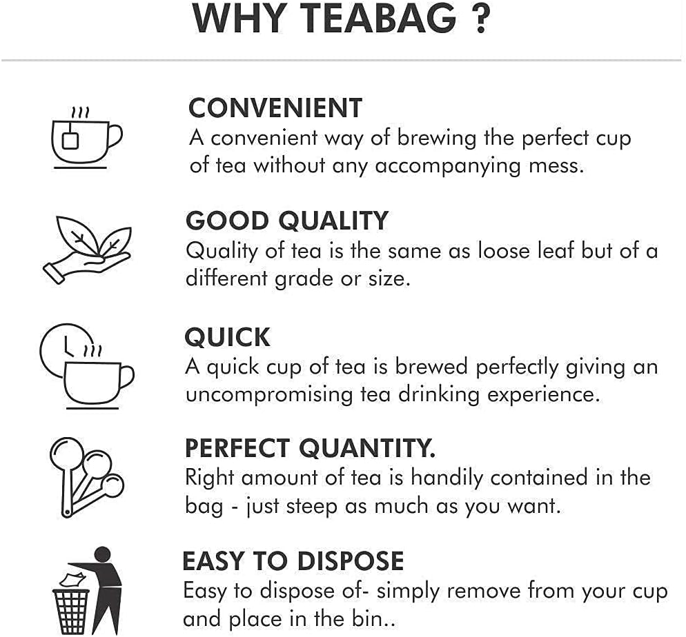 Octavius, Assorted Tea Sampler Gift Set (6 Flavors, 50 Tea Bags) | Black & Green Tea Sampler Pack | Tea Gift Set | Pack of 1 image number 4