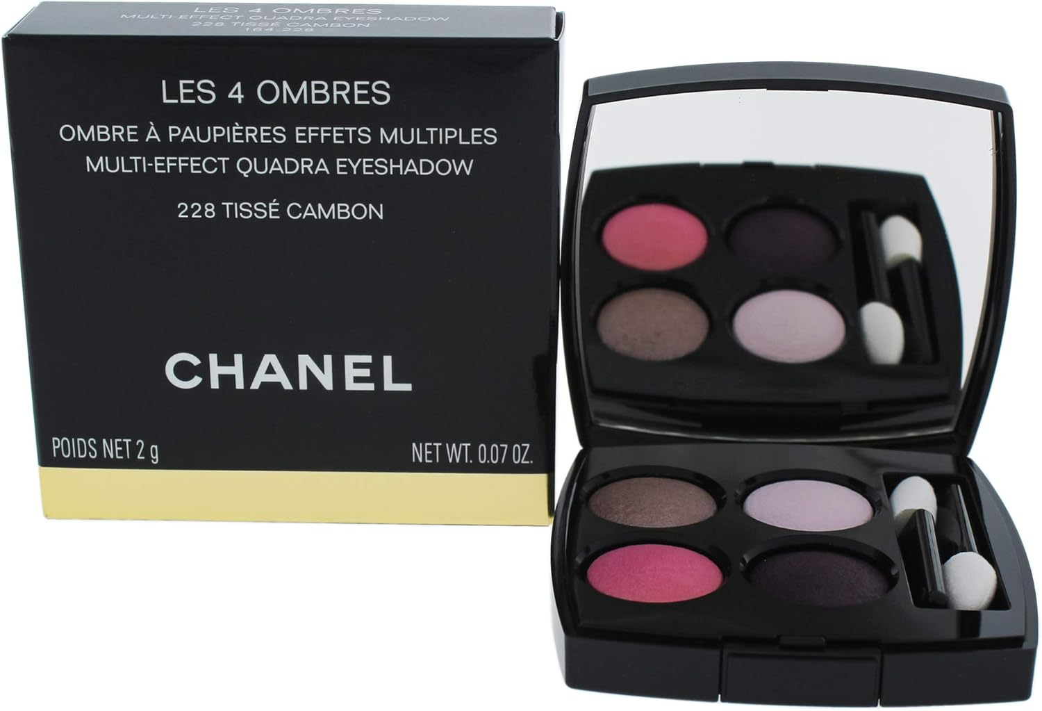 Chanel Les 4 Ombres Quadra Eye Shadow, No.228 Tisse Cambon, 2 G image number 4