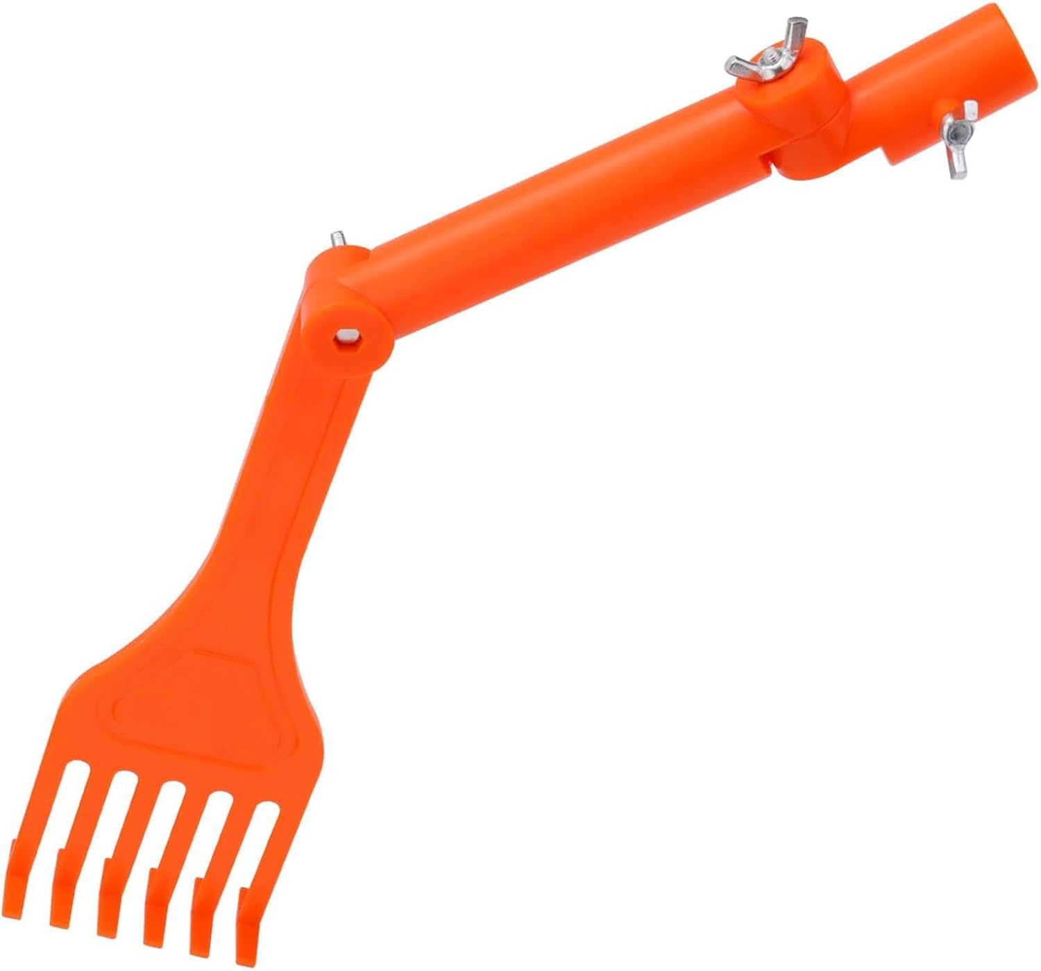 Zalizr Small Gutter Rake, Portable Gutter Cleaning Tool for Leaves and Debris, Multi-Purpose Hand Rake for Gutters, Roofs, and Hard-To-Reach Areas (No Pole) image number 4