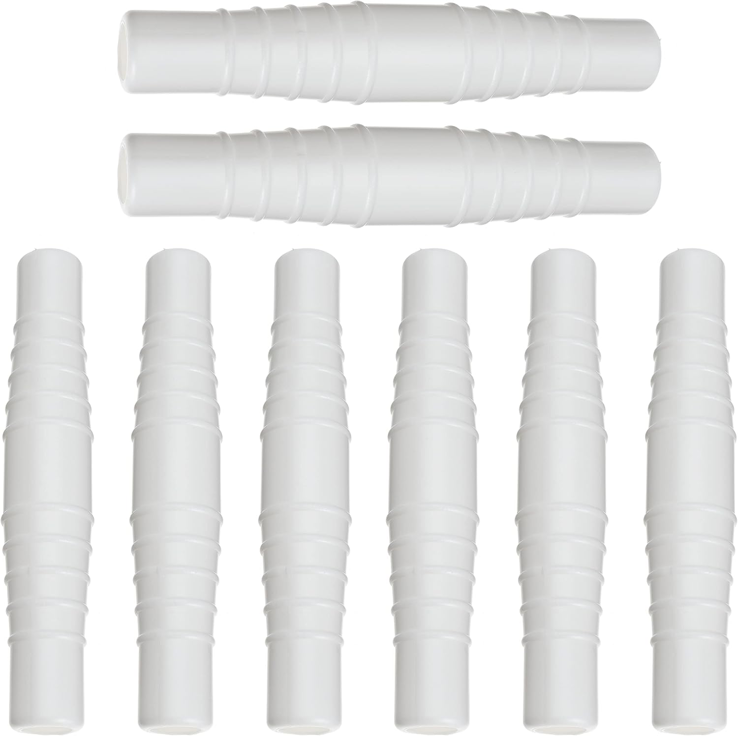 Pool Hose Connector Coupling for 1-1/4 Inch & 1-1/2 Inch Swimming Pool Hose Adapter, White, Plastic, 1.25 Inch X 1.5 Inch X 8.27 Inch, 1 Pack image number 6