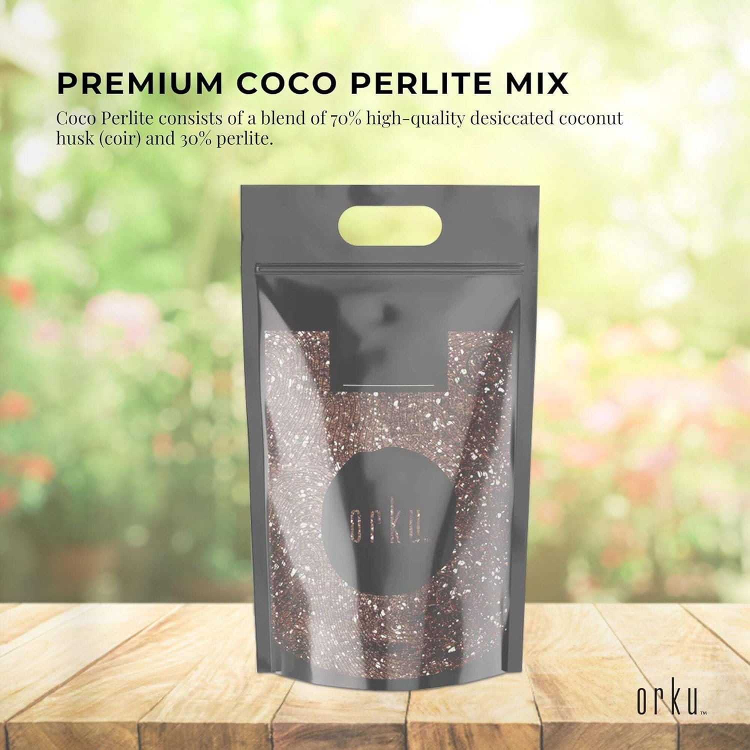 10L Premium Coco Perlite Mix - 70% Coir Husk 30% Hydroponic Plant Growing Medium image number 6