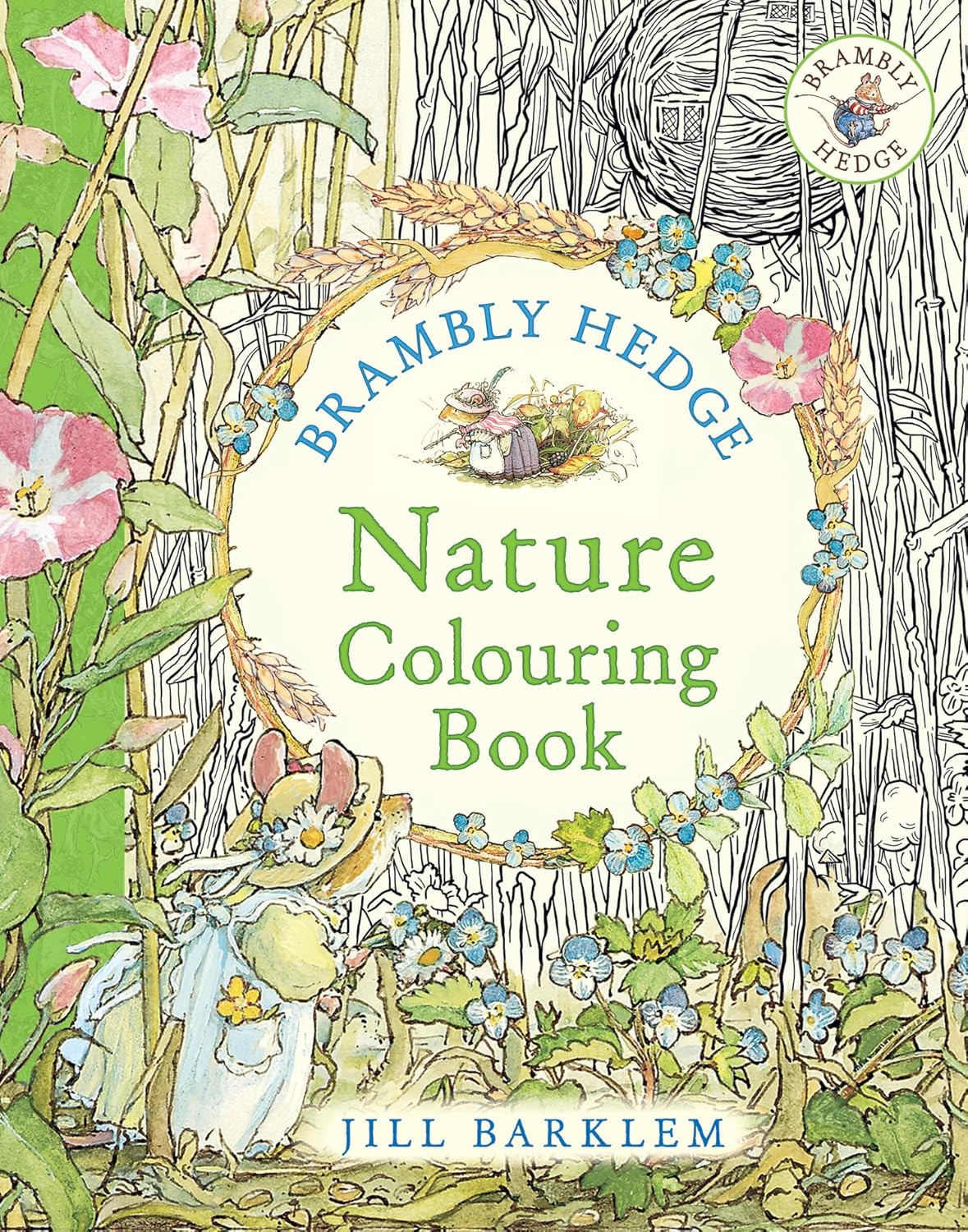 Brambly Hedge Nature Colouring Book: Enter the Cosy World of Brambly Hedge with This Perfect Colouring Book for Relaxation for All Ages image number 4