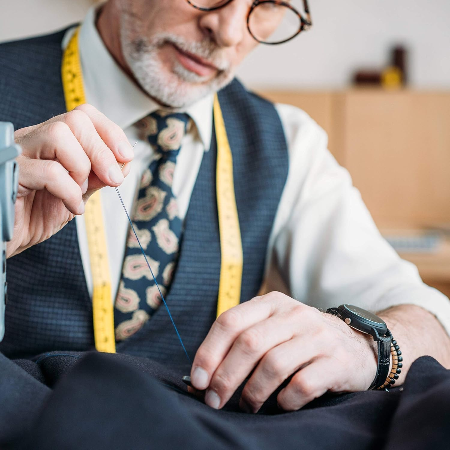 High-End Large-Eye Embroidery Needles, Large-Sized Hand Sewing Needles - Various Sizes, Including Embroidery - 25/50 Pieces, 2 Thread Needles image number 2