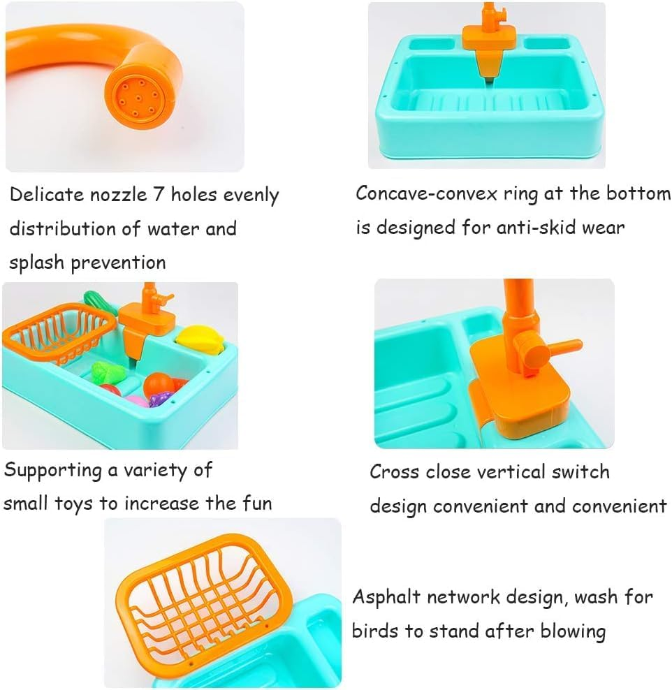 1 Set of Automatic Parrot Bathtub with Faucet - Multifunctional Bird Shower Box, Parrot Bathtub and Kitchen Sink