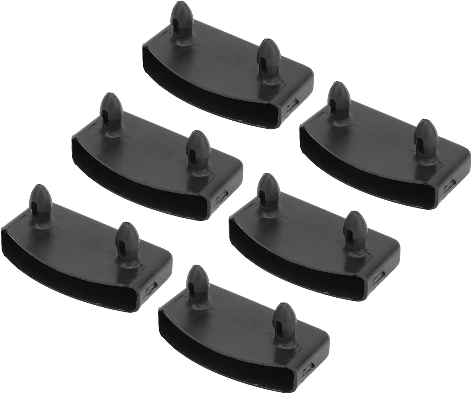 Replacement Bed Slat Holders Kits, 20PCS Plastic Bed Slat End Caps Holders Easy Installation Bed Slat Cover Replacement Holders Stable Furniture Accessory for Holding Bed Base image number 1