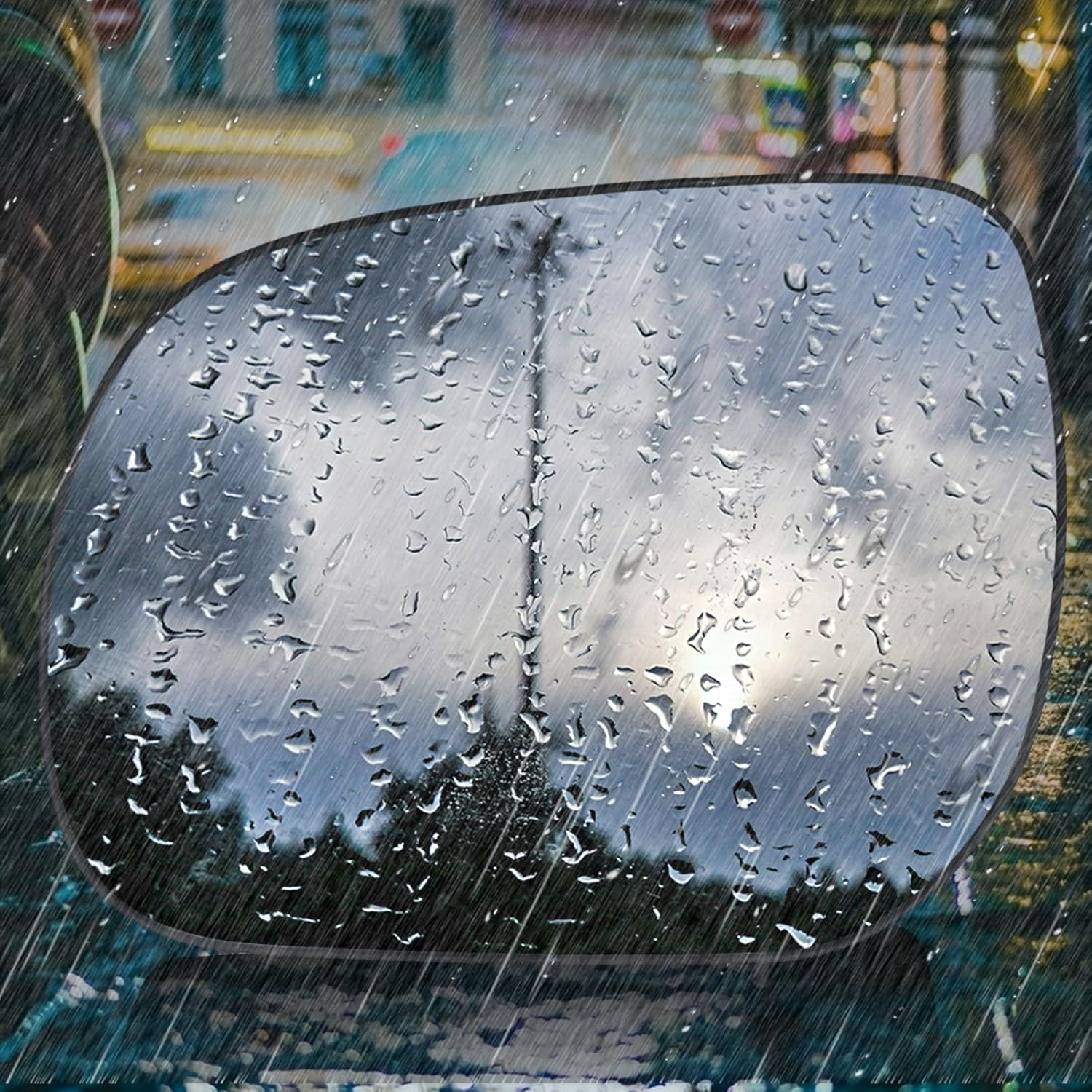 SYOWADA Left Passenger Side Mirror Glass, Replacement for Toyota RAV 4 RAV4 2006 2007 2008 2009 2010 2011 2012