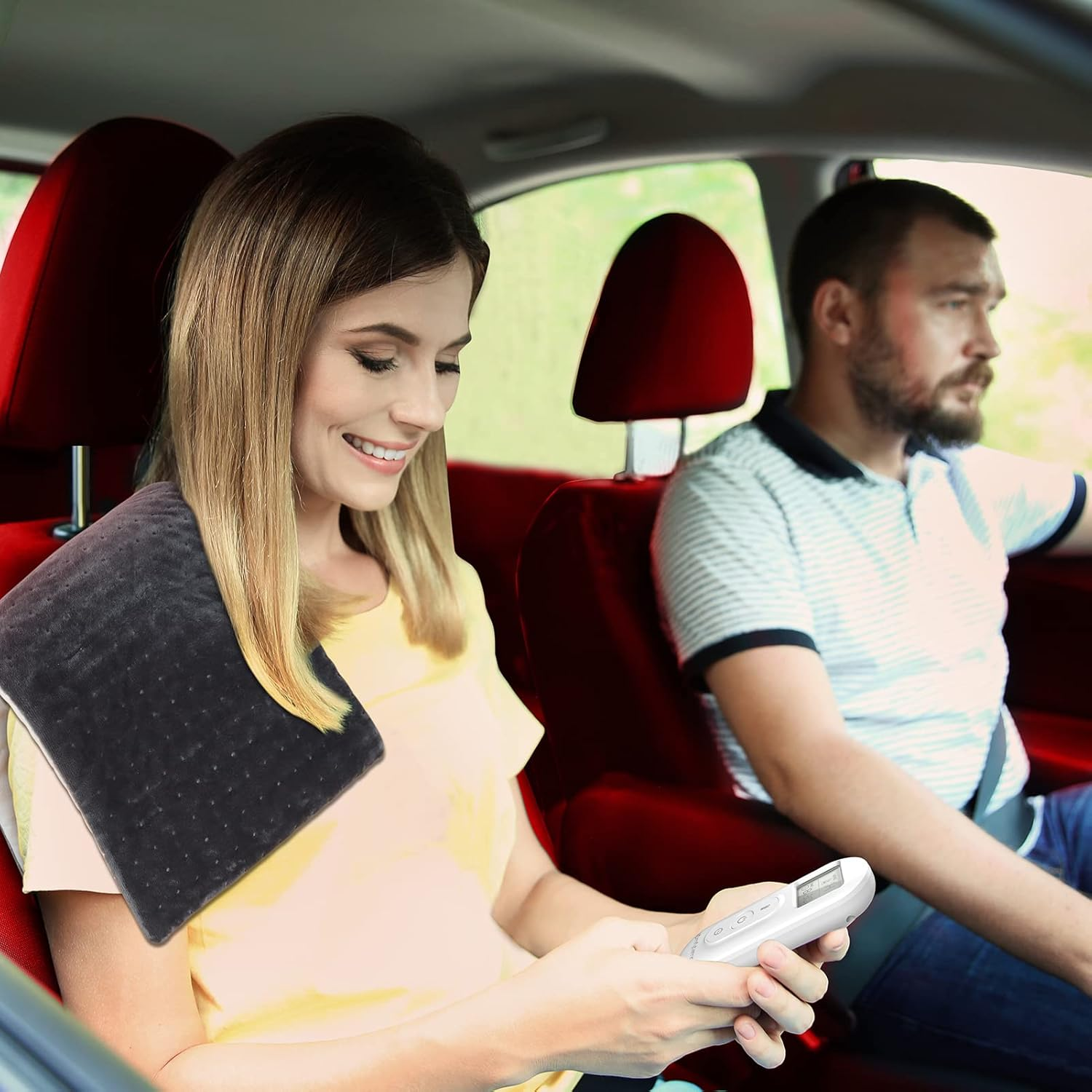 Comfytemp Travel Blanket with 6 Heat Setting image number 5