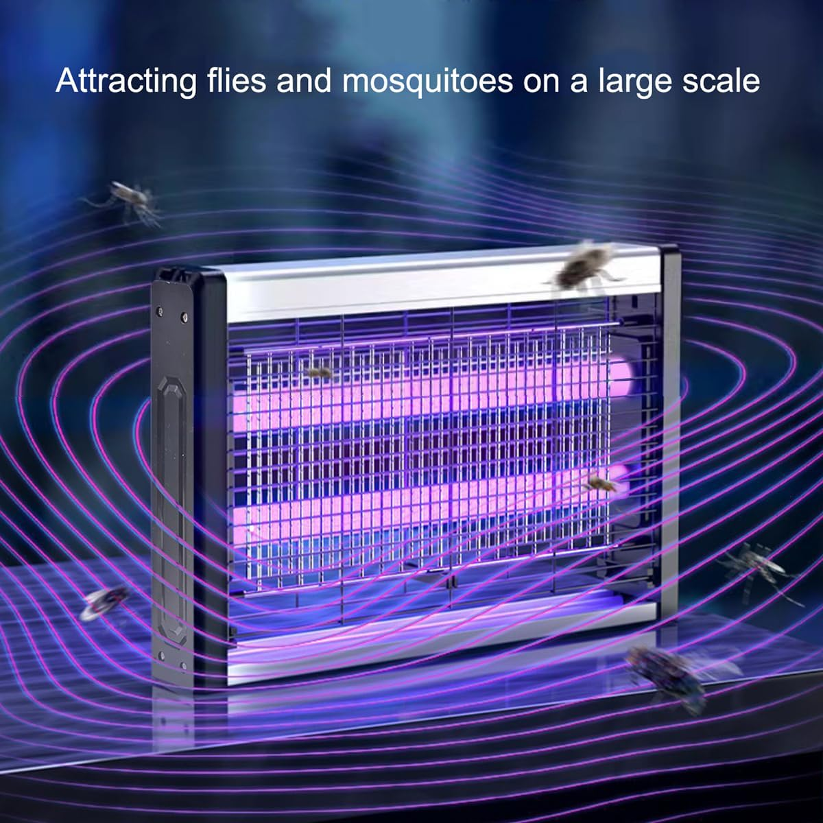 Electric Fly Zapper,Usb Charging Flying Insect Killer, Mosquito Repellent for Outdoor Living Room Kitchen Courtyard，Mosquito Bug Zapper Indoor Outdoor with Removable Tray image number 1