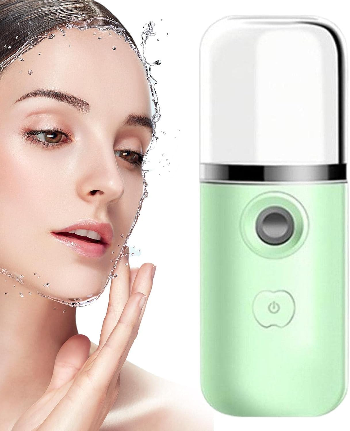Face Steamer | Sprayer, Mister, Hydrating, Portable,Facial Steamer for Cleansing, Hydration, Rejuvenation Compact Travel Skin Care Solution Puchen