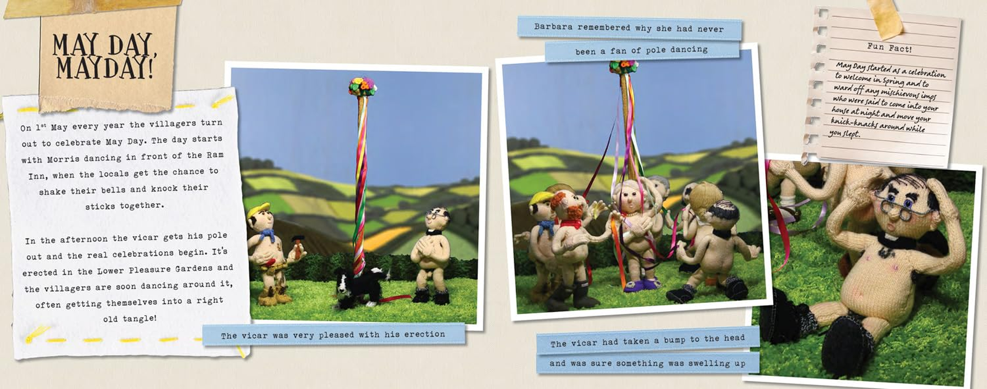 Nudinits: Barebottomed Fun from the Village of Woolly Bush image number 3