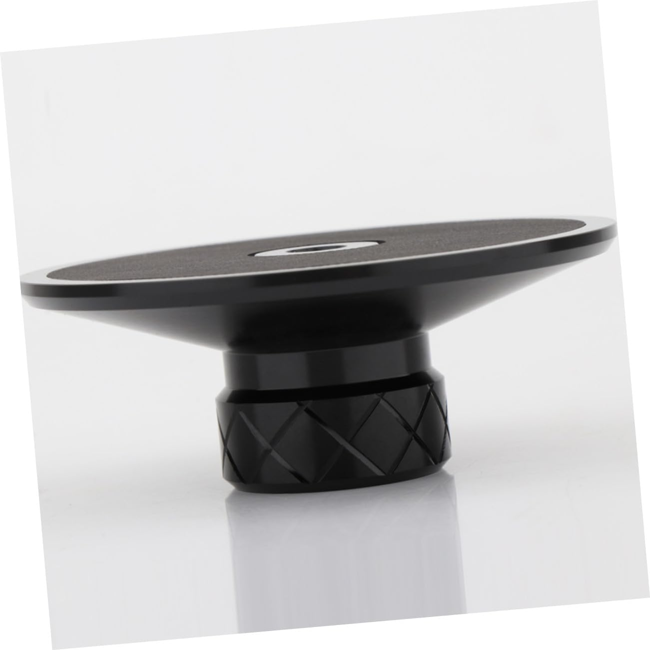 Vinyl Record Stabilizer Record Weight Clamp for Turntable Aluminum Magnesium Alloy Disc Stabilizer to Enhance on Home Audio Setup image number 4