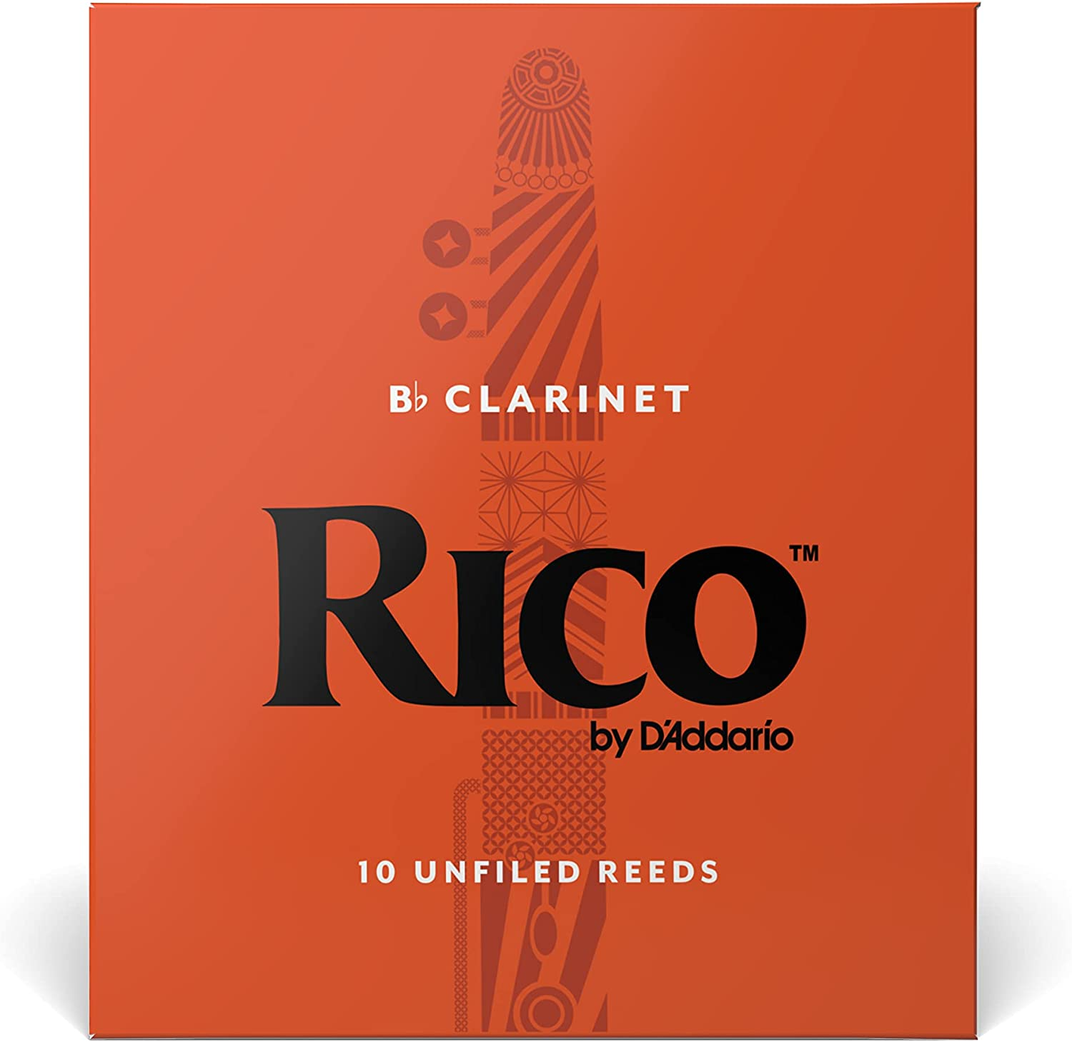 Rico by D'Addario Bb Clarinet Reeds, Strength 3.0, 10-Pack - Strength 2.0, 10-Pack image number 4