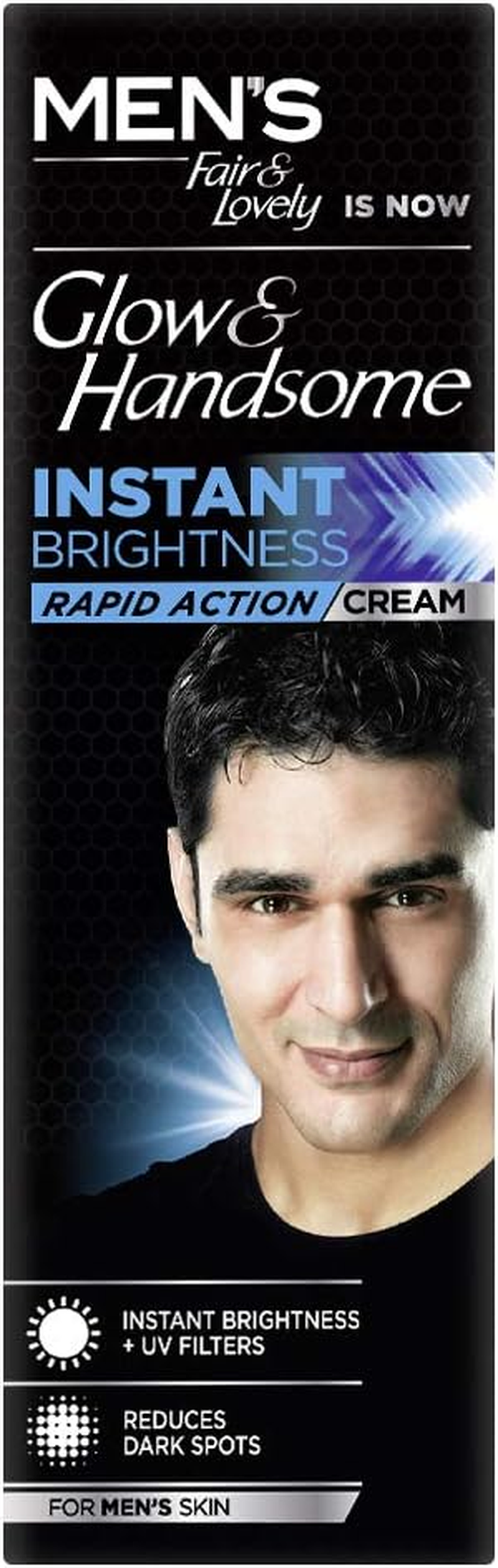 Fair & Lovely Glow & Handsome Instant Brightness Cream - 25 Grams Cream image number 3