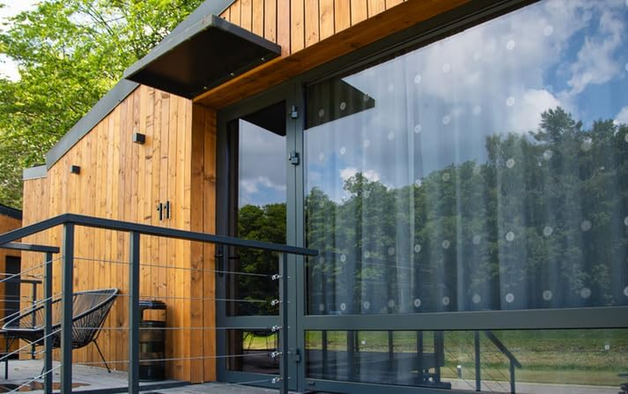 Windowalert Modern Dots Anti-Collision Decal - Uv-Reflective Window Decal to Protect Wild Birds from Glass Collisions - Made in the USA - 1, Pinecone image number 7