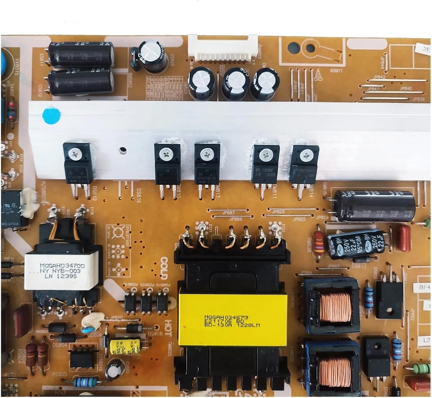 TV Power Strip Motherboard Replacement Spare Parts, Compatible for Samsung, ES TV BN44-00522A PD46B2Q_CSM BN44-00522B PD46B2Q_CDY BN44-00522C BN44-00522D PD46B2QC_CDY Power Strip TV Accessories