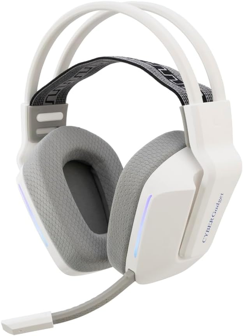 Cyber Wireless Gaming Headset (For PS5 / Switch/Pc) White