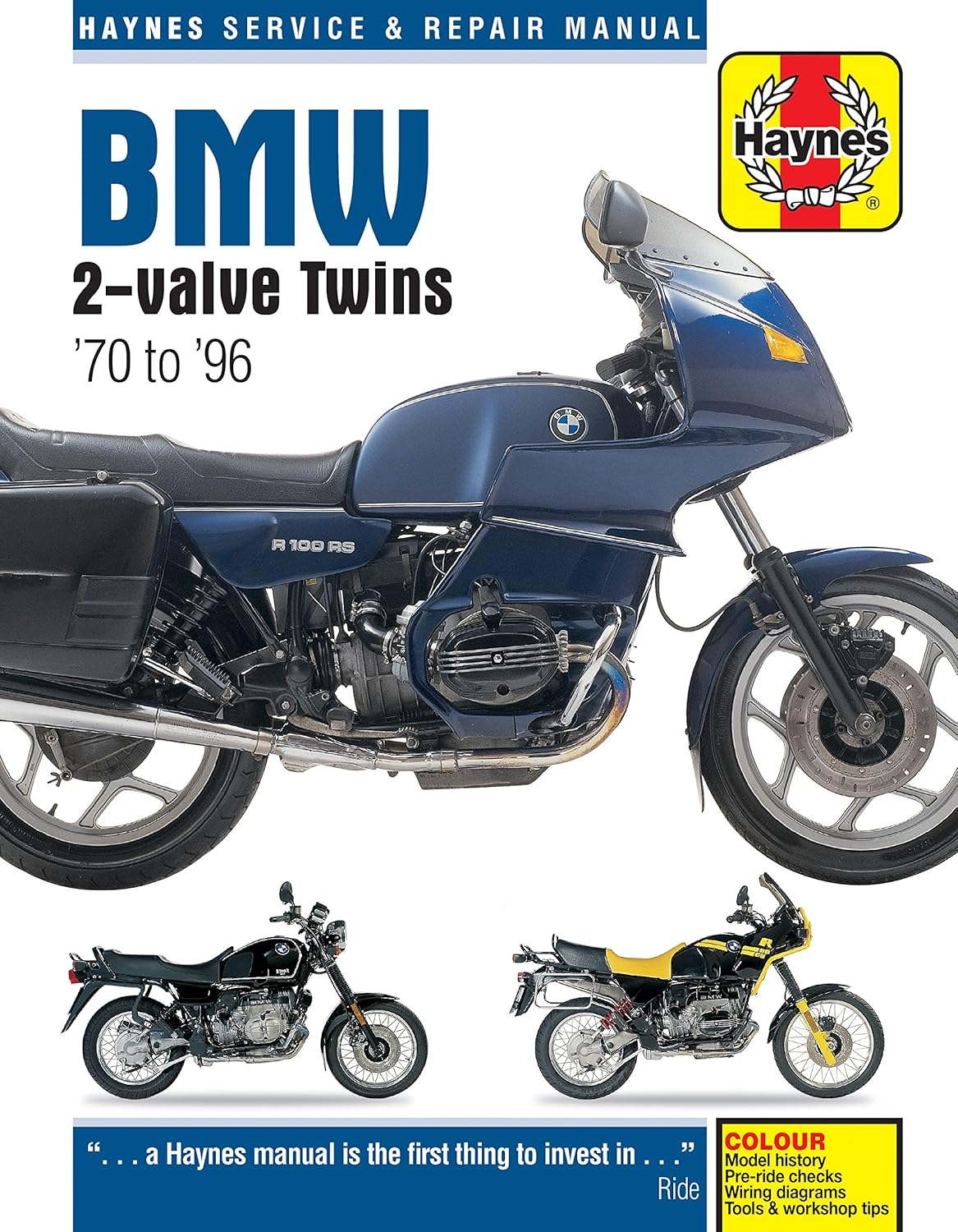 BMW 2-Valve Twins 1970-1996: Service and Repair Manual