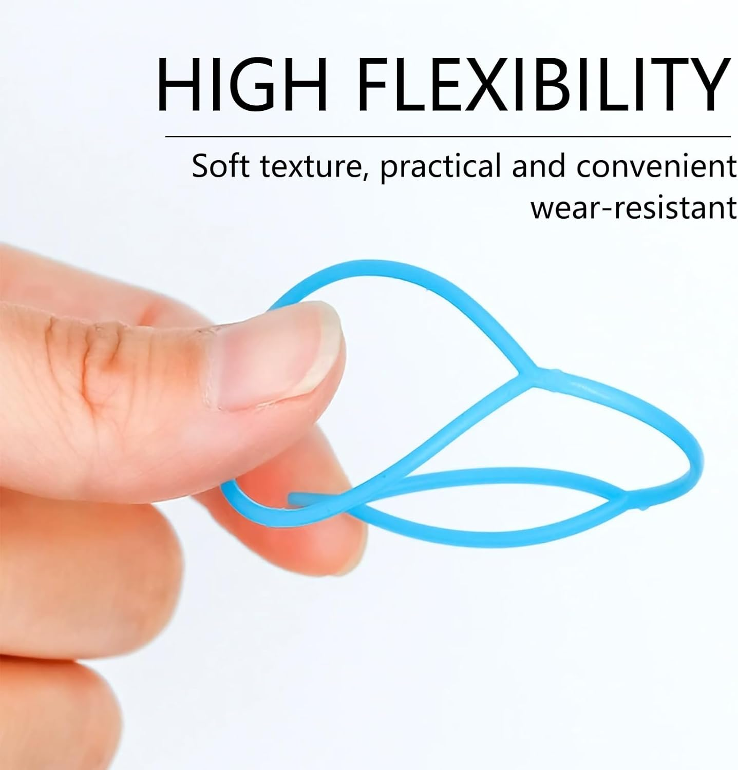 JANGJANG 12 PCS Topsy Tail Hair Tool Set, 6 Colors Hair Loop Styling and Braiding Tools with Large and Small Loopers for Ponytail Making, French Braid Bun and Updo Hairstyles for Women Girls image number 5