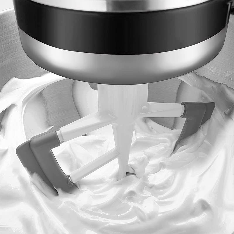Flex Edge Beater Attachment for Tilt-Head Stand Mixers - Food-Grade Paddle Scraper with Silicone Rim - Versatile and Easy-To-Clean for Dough, Butter, and More image number 1