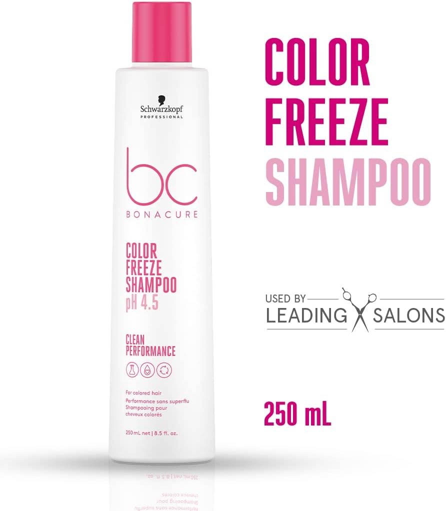 Schwarzkopf Ph 4.5 Color Freeze Silver Micellar Shampoo, 250 Ml