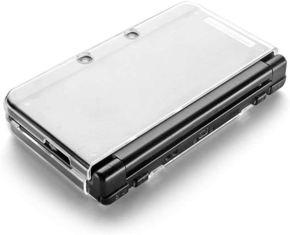 New 3DS XL Case - Ultra Clear Crystal Transparent Hard Shell Protective Case Cover Skin for New 2015 Nintendo 3DS XL LL - [New Modified Hinge-Less Design]