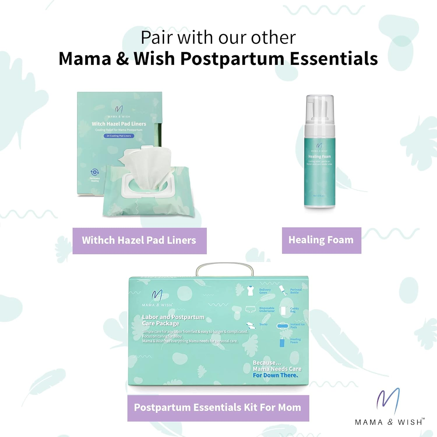 Sitz Bath Salt Tablets for Postpartum Care | Postpartum Essentials Pack of 10 Sitz Bath for Postpartum Care | Postpartum and Hemorrhoids Recovery | Natural Salts & Minerals Postpartum Bath Soak image number 1